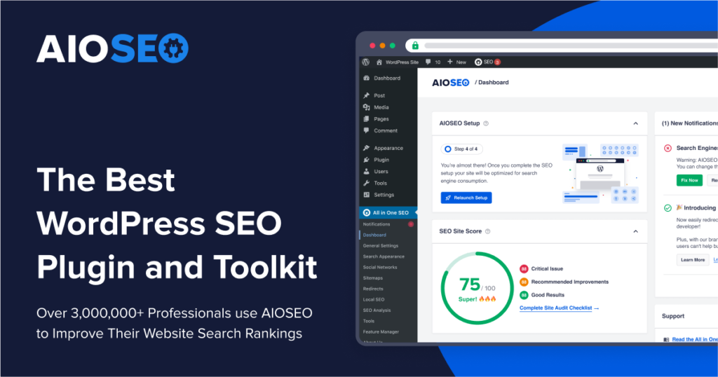 AIOSEO Pro, the premium All in One SEO plugin for WordPress