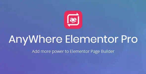 AnyWhere Elementor Pro WordPress Plugin