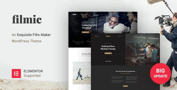 Filmic – Movie Studio & Film Maker WordPress Theme