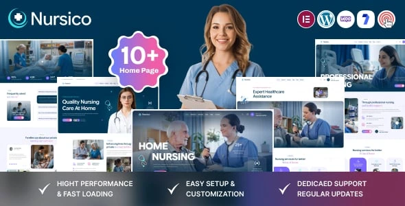 Nursico – Medical & Nursing WordPress Theme