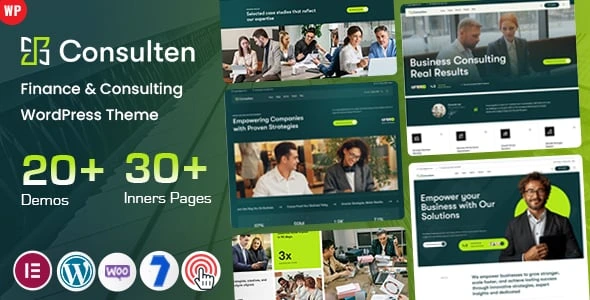 Consulten – Finance & Consulting WordPress Theme