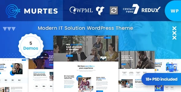 Murtes – IT Solutions Services WordPress Theme